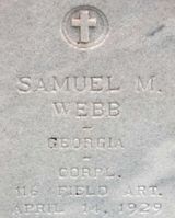 Samuel Marion Webb, Sr.