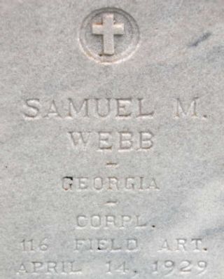 Samuel Marion Webb, Sr.