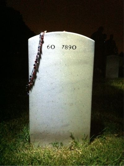 Andrew Baddick — Headstone Back