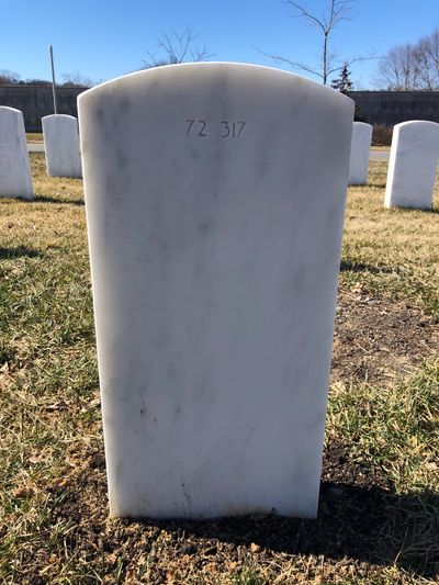 Fredrik Murrill — Headstone Back