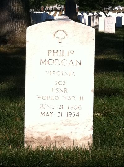 Philip Morgan — Headstone Front