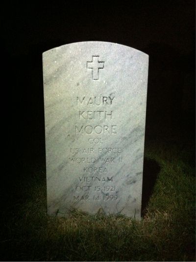 Cora Moore — Headstone Front