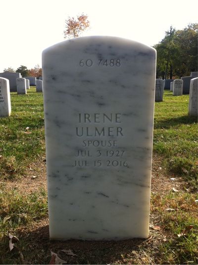 Irene Boublik — Headstone Back