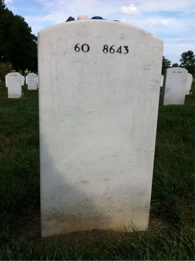 James Ahearn — Headstone Back
