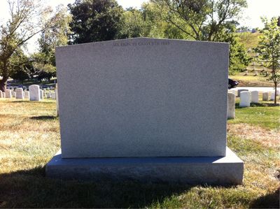 Thomas Adachi — Headstone Back