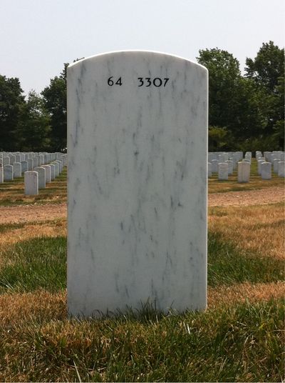Frank Moyna — Headstone Back