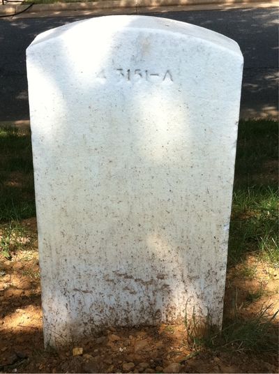 Charles Baumeister — Headstone Back