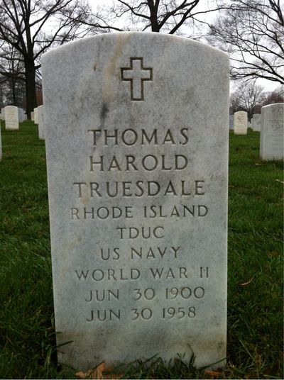 Headstone Front of Esther Wall. Arlington National Cemetery.