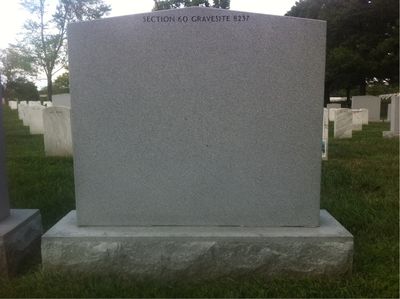 Ali Hussam Alrubaeye — Headstone Back