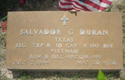 SALVADOR G DURAN
