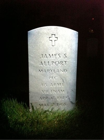 James Allport — Headstone Front