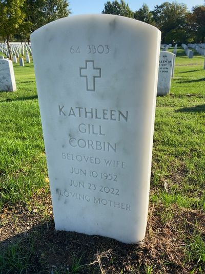 Charles Corbin — Headstone Back