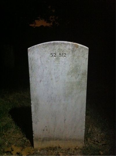 Floyd Arnote — Headstone Back