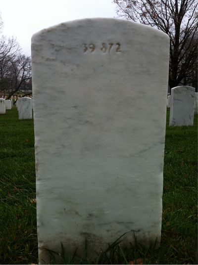 Vincent Ancell — Headstone Back