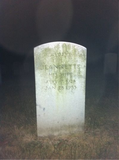 Vincent Morse — Headstone Back