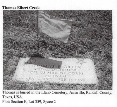 Thomas Elbert Creek