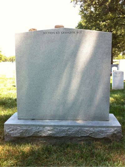 Phillip Albert — Headstone Back