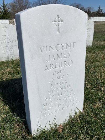 Joan Argiro — Headstone Front