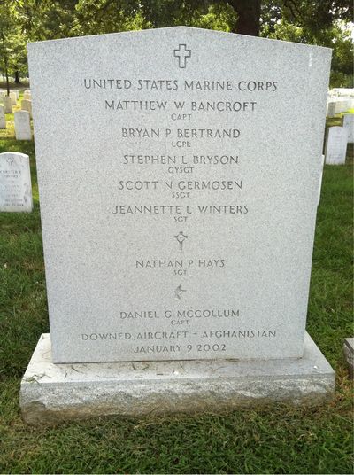 Matthew Bancroft — Headstone Front