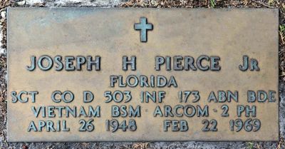 Joseph Howard Pierce JR