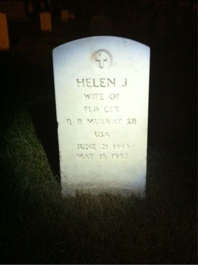 Helen Murray — Headstone Front