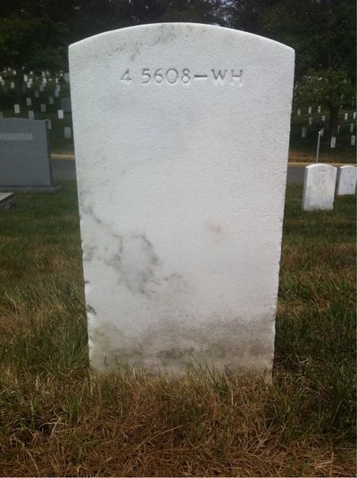 William Miller — Headstone Back