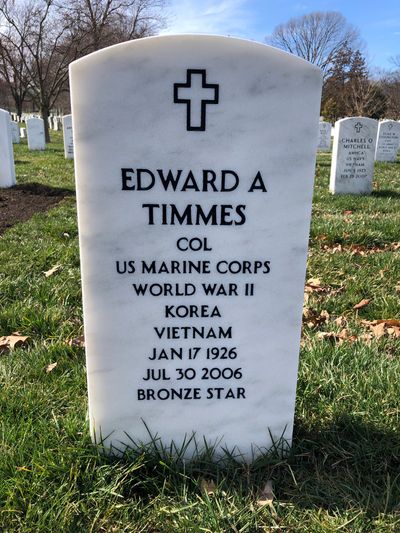 Edward A Timmes
