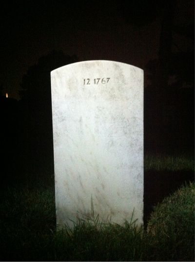 Walter Miller — Headstone Back