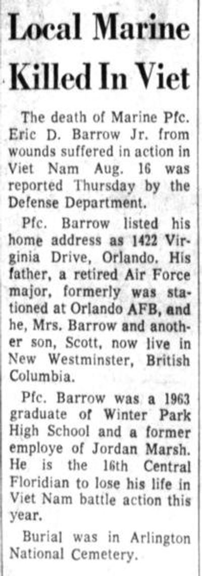 Eric B Barrow JR