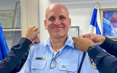 Command Sgt. Maj. Sivan Yenin (Courtesy)