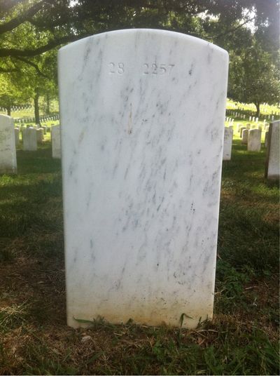 Paul Muller — Headstone Back
