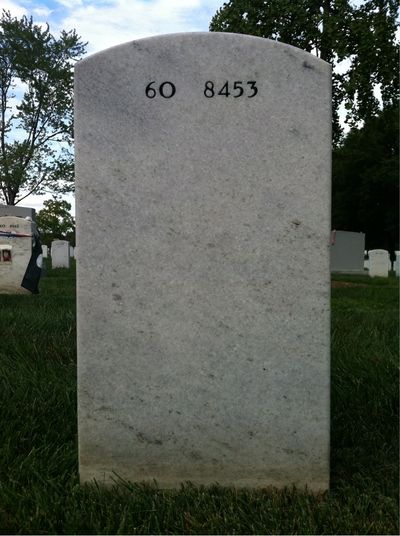 Christopher Anderson — Headstone Back