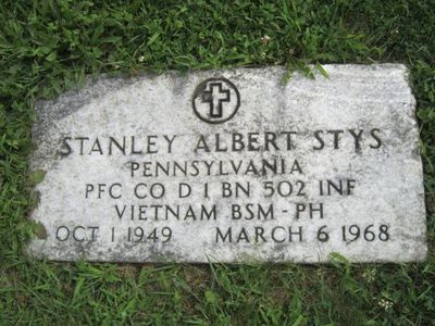 Stanley Albert Stys