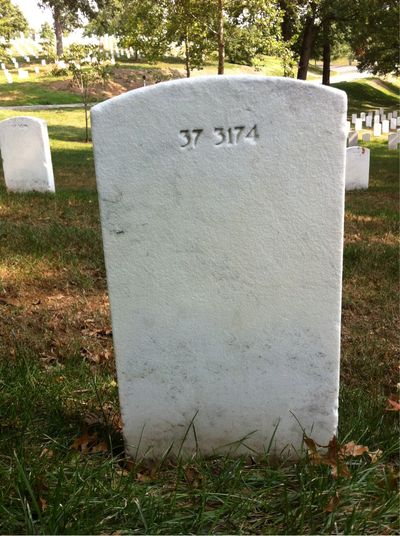 Edward Murphy — Headstone Back