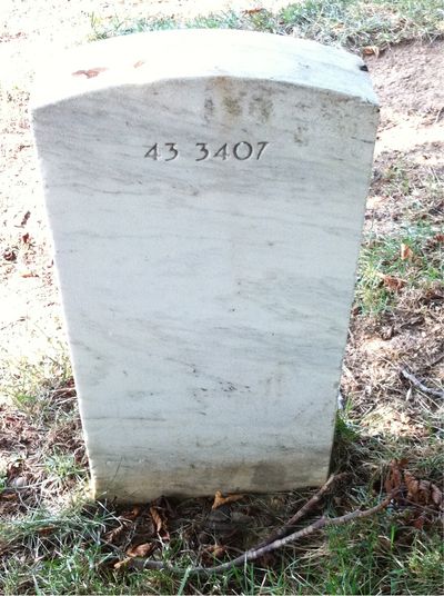 Rodney Allen — Headstone Back