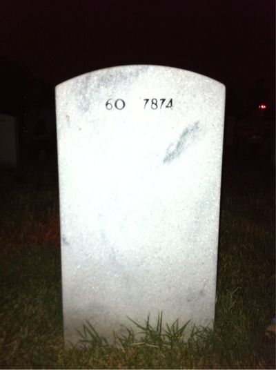 James Adamouski — Headstone Back