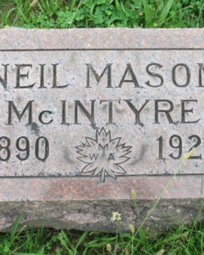 Neil Mason McIntyre