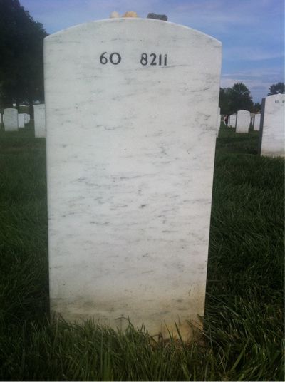 Terry Ball — Headstone Back