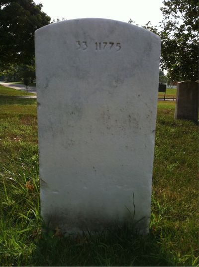 Estella Baldwin — Headstone Back