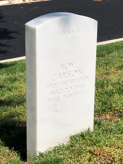 Mildred Bailey — Headstone Back