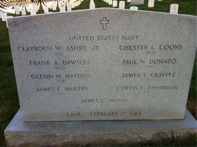 Clayborn Ashby — Headstone Front