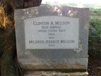 Clinton Misson — Headstone Front