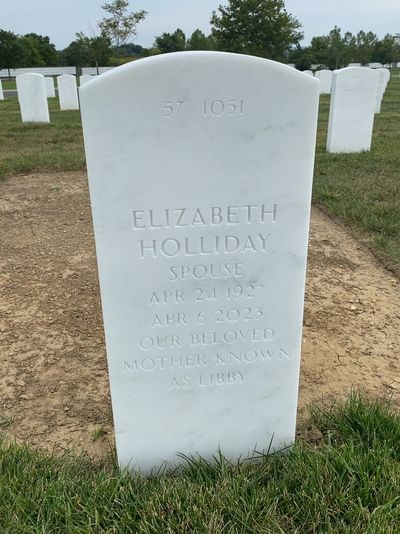 Headstone Back of Cabell Seal Davis. Arlington National Cemetery.