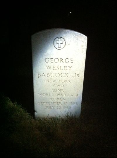 Edith Babcock — Headstone Front