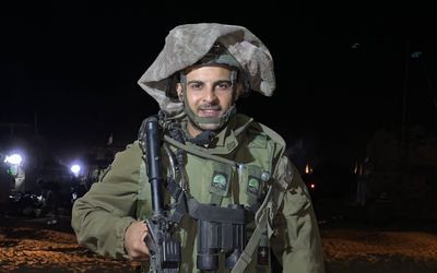 Lt. Col. Salman Habaka, who was killed in fighting in the Gaza Strip on November 2, 2023. (Israel Defense Forces)