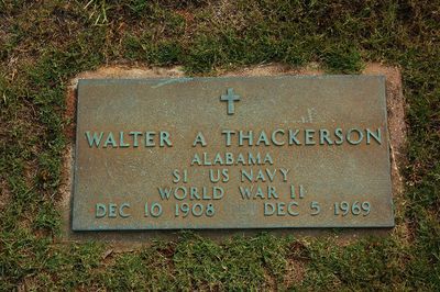 Walter A. Thackerson Sr.