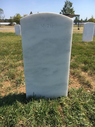 Jack Aaron — Headstone Back