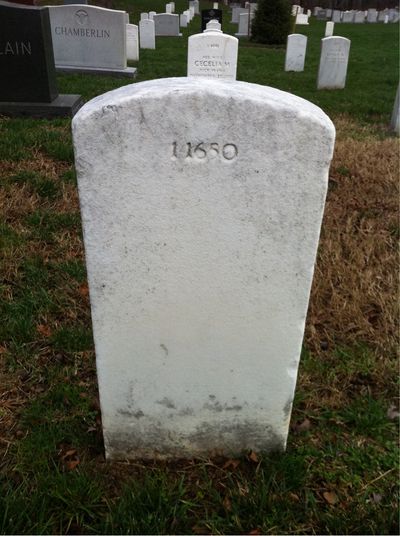 Joseph Mixson — Headstone Back