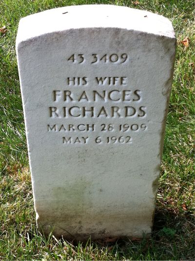 Rollie Moore — Headstone Back