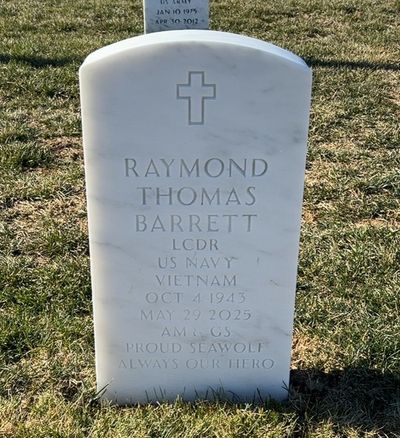 Kathleen Barrett — Headstone Front